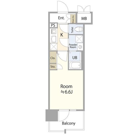 エスリード葵 広小路通の物件間取画像